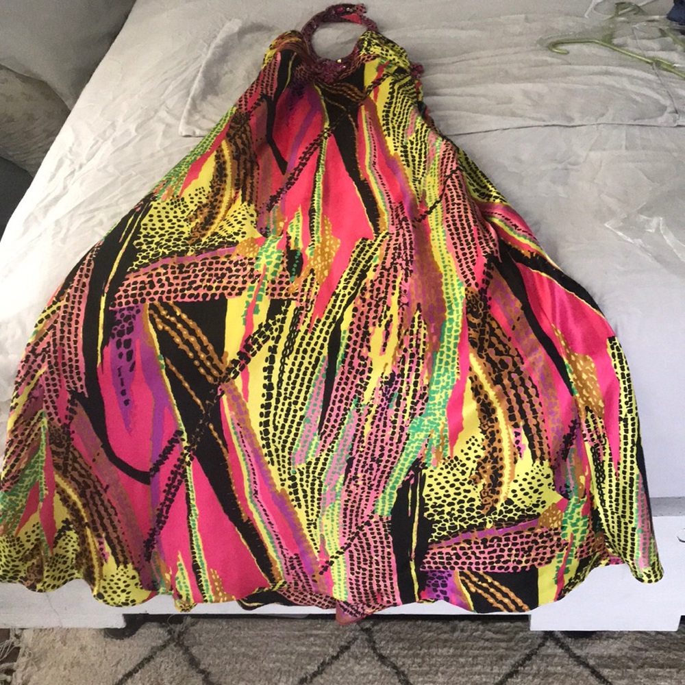 Gorgoeus, multi-print, formal dress, WORN ONCE